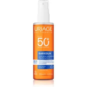 Uriage Bariésun Dry Oil SPF 50+ ulei de bronzat pentru piele uscata SPF 50+