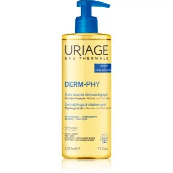 Uriage DERM-PHY Dermatological Cleansing Oil gel de dus hranitor