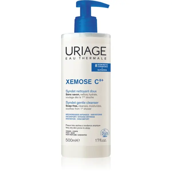 Uriage Xemose C8+ Syndet Gentle Cleanser syndet pentru piele uscata spre atopica 500 ml