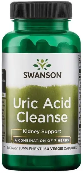 Uric Acid Cleanse, 60 capsule, Swanson