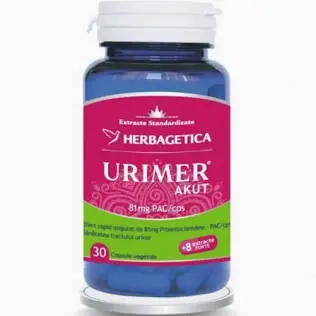 Urimer Akut, 30 capsule, Herbagetica