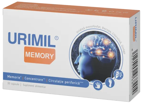 Urimil Memory, 30 capsule, NaturPharma