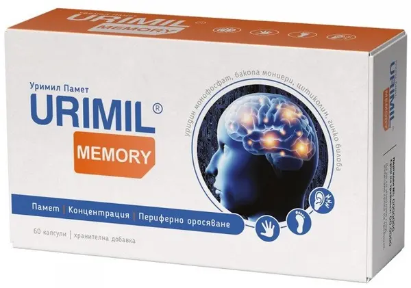 Urimil Memory, 60 capsule, Naturpharma