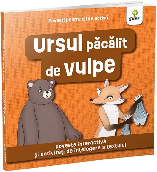 Ursul pacalit de vulpe. Povesti pentru citire activa