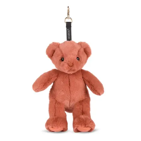 Ursulet din plus - breloc adorabil, 20 cm, Teracota