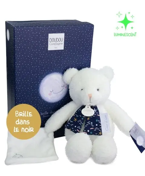Ursulet Doudou CLAIR DE LUNE - 30 cm