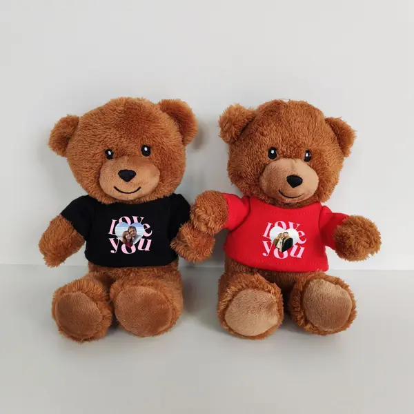 Ursulet Teddy Personalizat PLUS3 Negru