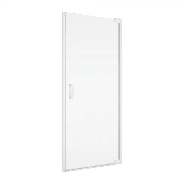Usa batanta cu profil compensator, alb, 70 cm, instalare dreapta, Ronal Cadura