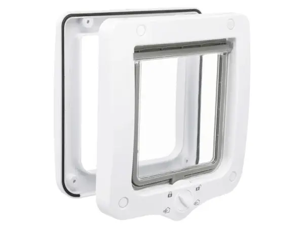Usa batanta pentru pisici Trixie 4-Way Alba 20 x 22 cm
