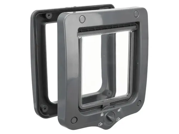 Usa batanta pentru pisici Trixie 4-Way Gri 20 x 22 cm