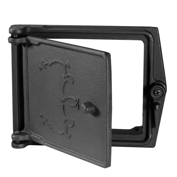 Usa de pentru soba P 102, Art Flame, 176x140 mm, Fonta