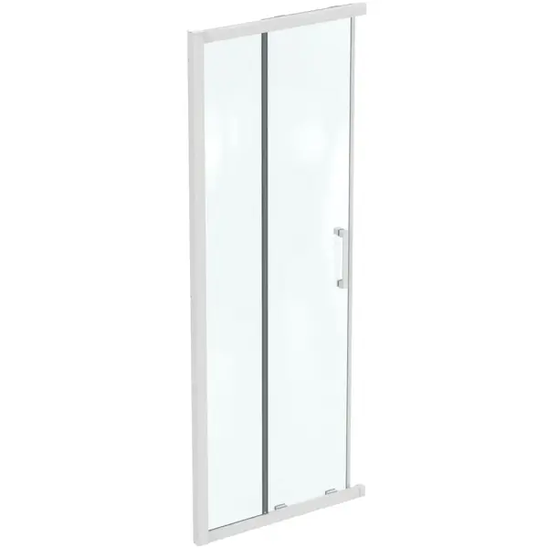 Usa dus glisanta cu segment fix 80 cm Ideal Standard Connect 2 profil alb mat