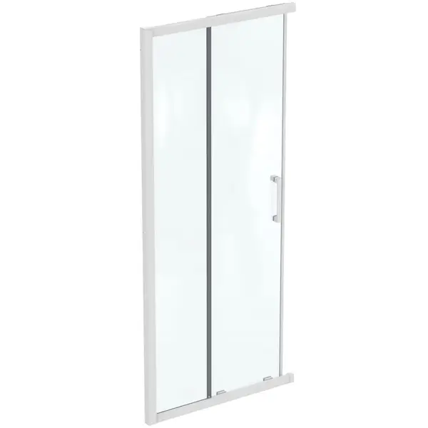 Usa dus glisanta cu segment fix 90 cm Ideal Standard Connect 2 profil alb mat