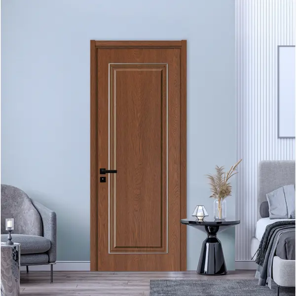 Usa interior din MDF KM 460 reversibila toc inclus stejar inchis 60 x 200 cm