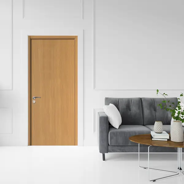 Usa interior din MDF OP 030 reversibila toc inclus stejar 60 x 200 cm