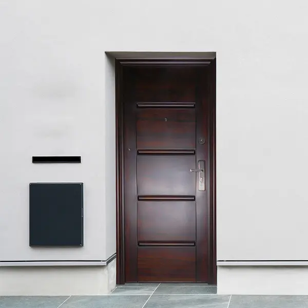 Usa metalica intrare apartament REG-FM 003 maro 86 x 205 cm stanga
