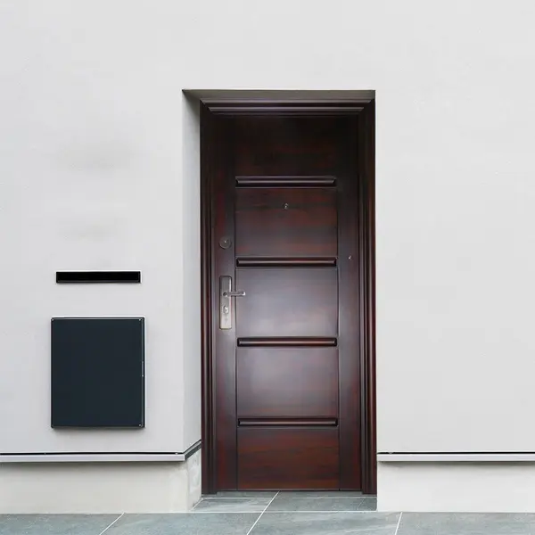 Usa metalica intrare apartament REG-FM 003 maro 86 x 205 cm dreapta