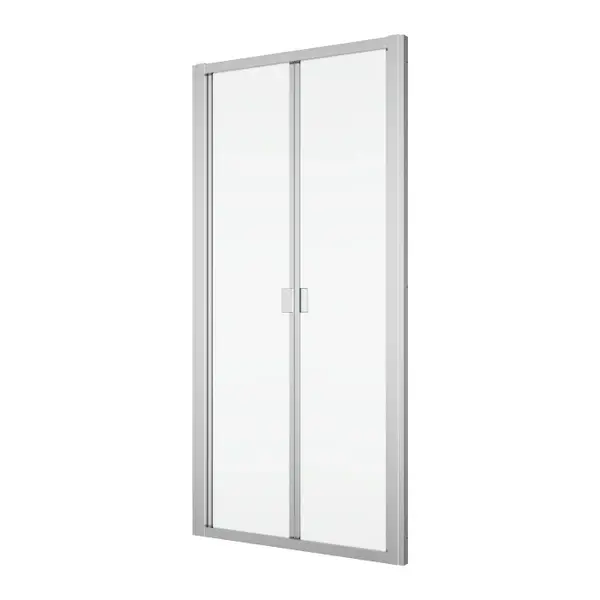 Usa pliabila dus in nisa din 2 piese, 80 cm, crom, Ronal Divera