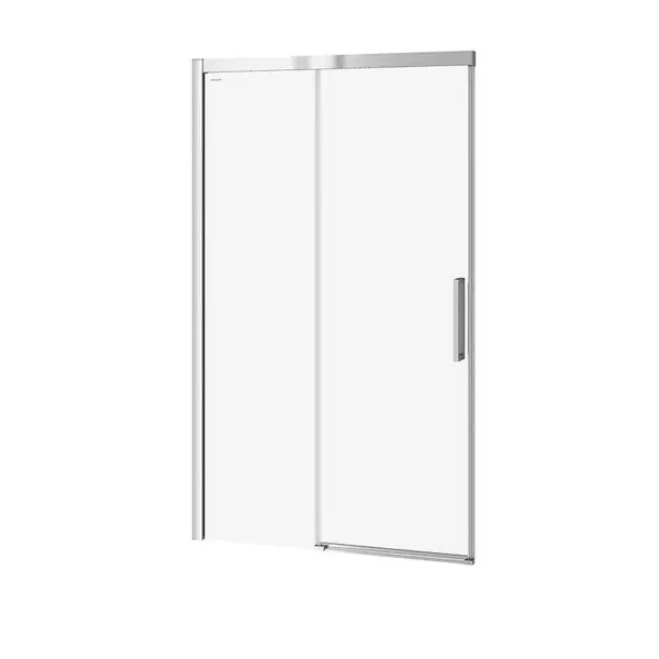 Usa sticla dus batanta 120x200 cm profil crom lucios Cersanit Crea