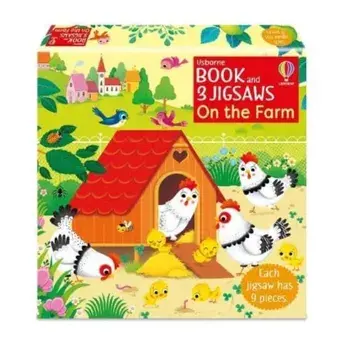 Usborne Book and 3 Jigsaws: On the Farm, Paperback/Sam Taplin