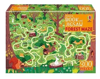 Usborne Book and Jigsaw Forest Maze, Paperback/Sam Smith