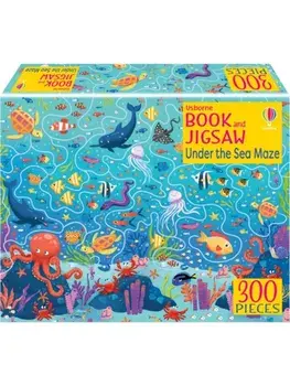 Usborne Book and Jigsaw Under the Sea Maze, Paperback/Sam Smith