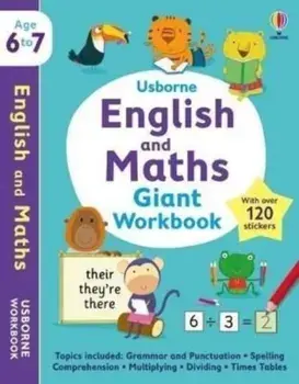 Usborne English and Maths Giant Workbook 6-7, Paperback/Caroline Young