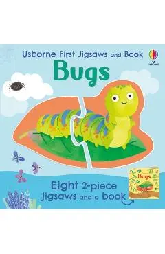 Usborne First Jigsaws and Book: Bugs - Matthew Oldham