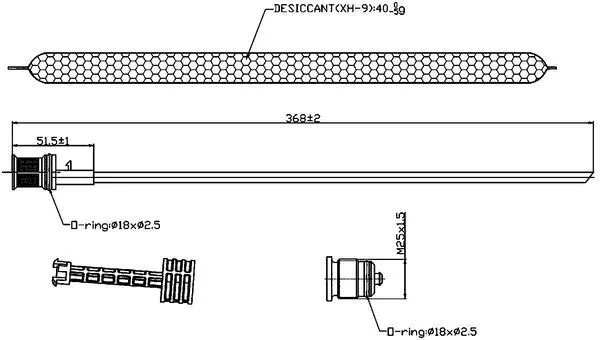 uscator,aer conditionat MAHLE BEHR AD 89 000S
