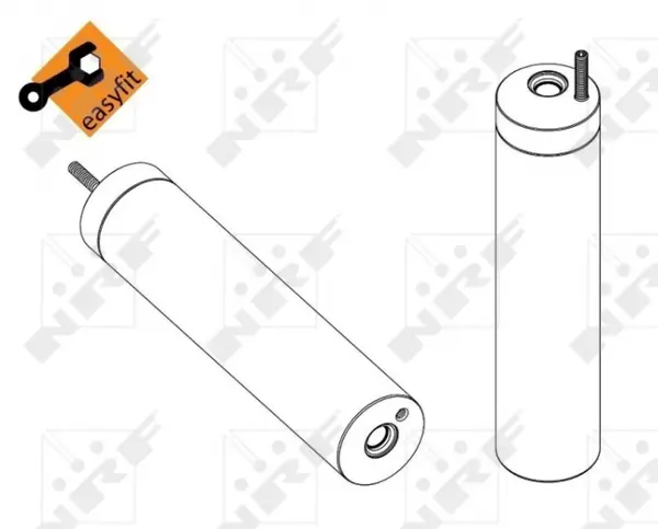 Uscator aer conditionat potrivit CHEVROLET LACETTI, NUBIRA; DAEWOO LACETTI, NUBIRA 1.4-2.0D 05.03-