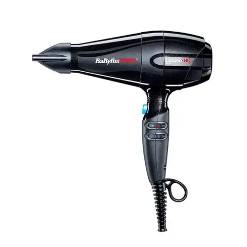 Uscator de par BabylissPRO CARUSO HQ 6970IE, 2400W, Ionic, Negru