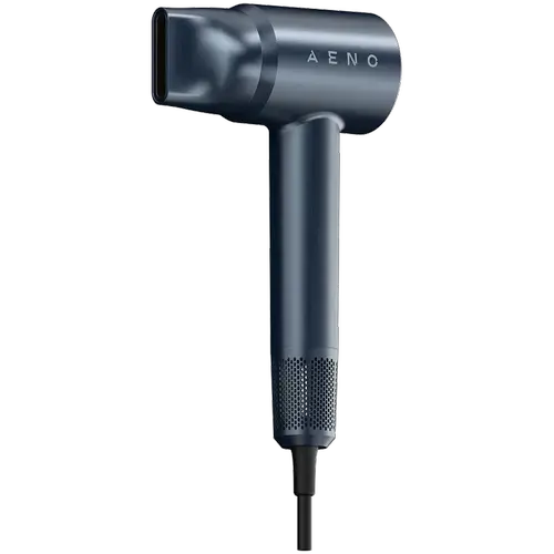 Uscator de par de mare viteza AENO HD3, 1500 W, 110.000 RPM, Ecran LCD, Ionizare, 6 moduri circulare aer (Albastru)