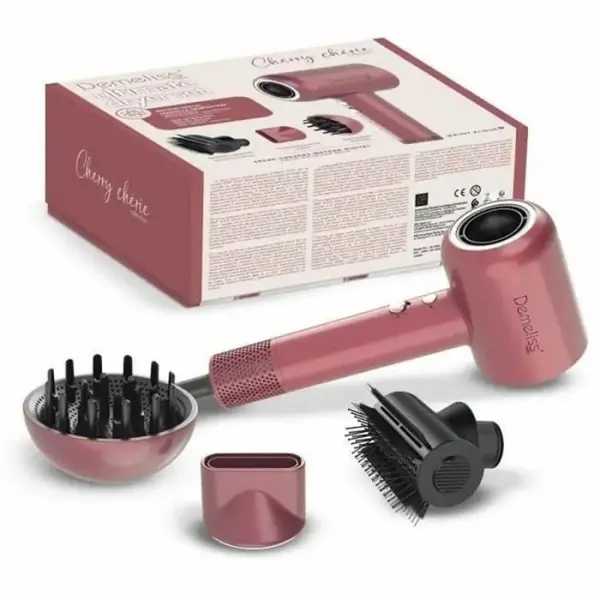 Uscător de păr Demeliss - Ultimate SA-2506, 1600W, 4 trepte, bordo