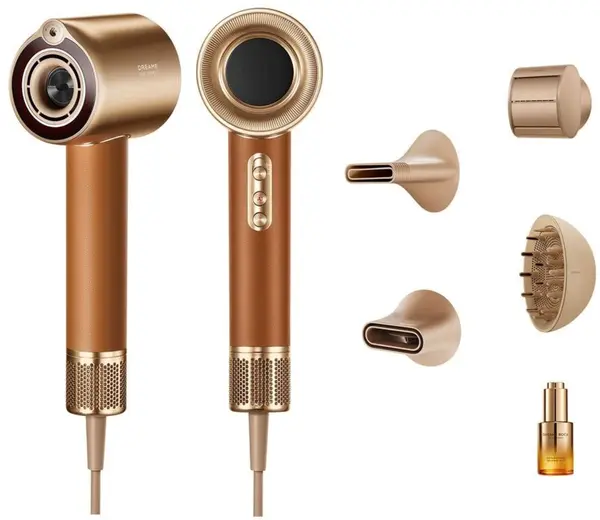 Uscător de păr Dreame - Hair Miracle Pro AHX30, 1600W, 4 trepte, auriu