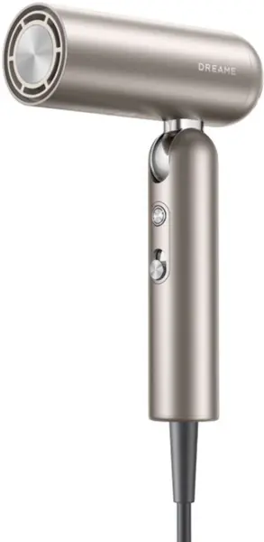 Uscător de păr Dreame - Pocket Pro AHD51-SG, 1300W, 5 viteze, argintiu/auriu