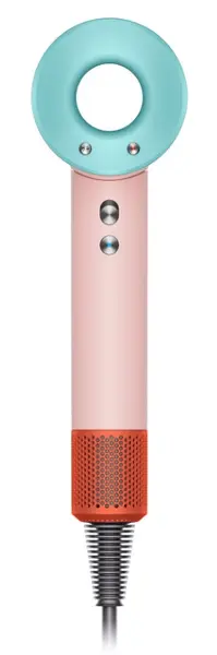 Uscător de păr Dyson - Supersonic Ceramic Pop, 1600W, 3 trepte roz/albastru