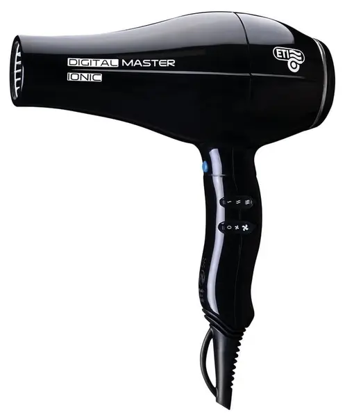 Uscător de păr Eti Italy – Digital Master Ionic, 2500W, 3 trepte, negru