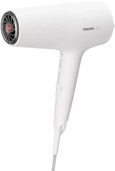 Uscător de păr Philips - BHD500/00 ThermoShield, 2100 W, 5 viteze, alb
