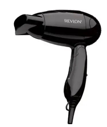 Uscator de par REVLON Travel RVDR5305E2, 2 viteze, 2 trepte de temperatura (Negru)