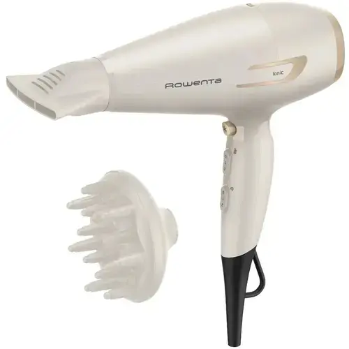 Uscator de par Rowenta CV7243F0, 3 trepte temperatura, 2 viteze, 2200 W, Alb
