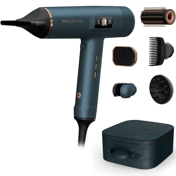 Uscator de par Rowenta Maestria For You HY9430E0, 1800W, 3 trepte de viteza si temperatura, concentrator Air Smooth Pro, accesoriu Root Lifter,