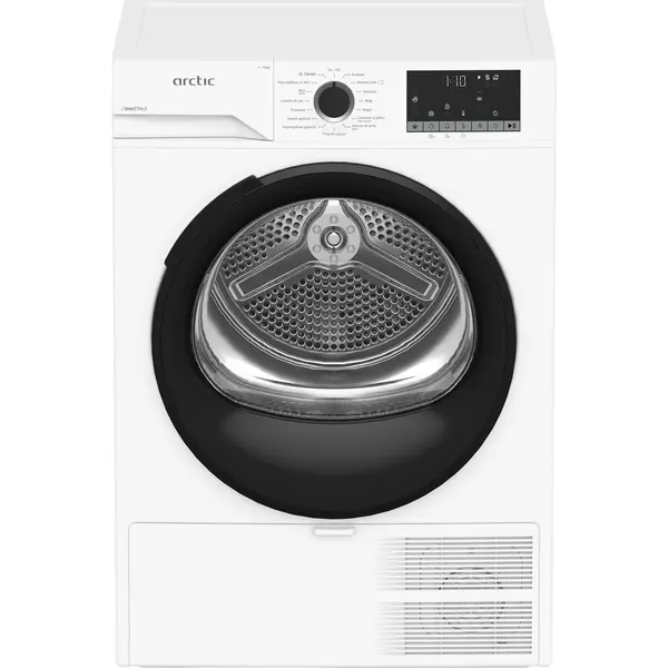 Uscator de rufe Arctic A2T20233W, 10 kg, Design box in box, Aqua Surf, Child Lock, IronEffect, Auto Antisifonare, Alb, Clasa D