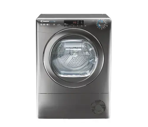 Uscator de rufe CANDY CSOE H10A2TRER-S, Pompa de caldura, Wi-Fi, 10 kg, 14 programe, Clasa E (Negru)