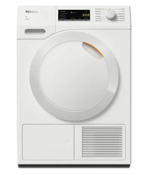 Uscator de rufe cu pompa de caldura Miele TCA230WP Active T1, clasa energetica A++, 7 kg, EcoDry, FragnanceDos, PerfectDry, EasyControl (Alb)