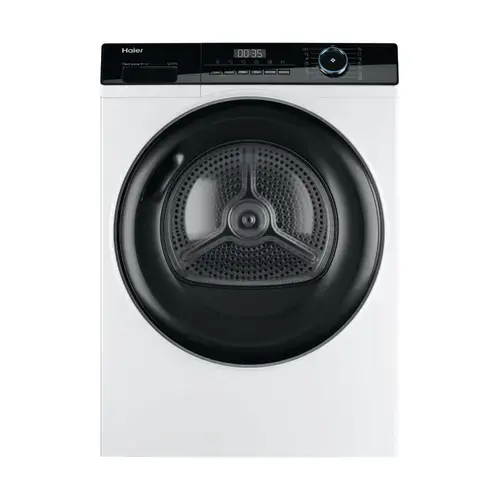 Uscator de rufe Haier HD90-A2939, 9 Kg, Pompa de caldura, Clasa E, I-Refresh, Filtru 3 in 1, I-Time (Alb)