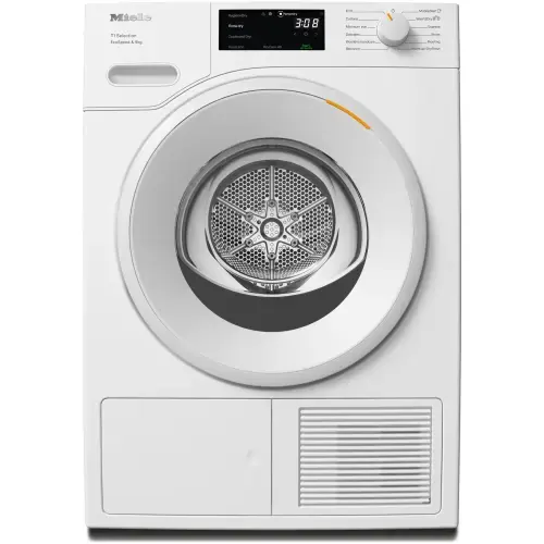 Uscator de rufe Miele TSD 643 WP, 9 kg, Clasa C, DirectSensor, DryCare 40, HygieneDry, Miele@home (Alb)