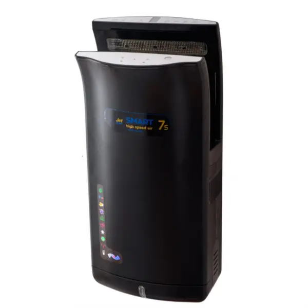 Uscator maini senzor Jet Drayer, filtru Hepa, 2000W uscare rapida aer cald rece, negru Mat