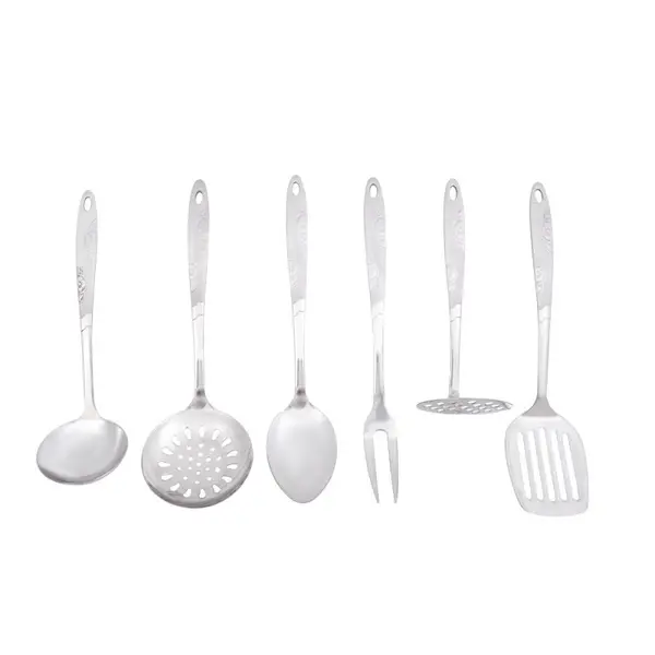 Ustensile pentru Bucatarie, din Inox, 7 Bucati, Grunberg GR192