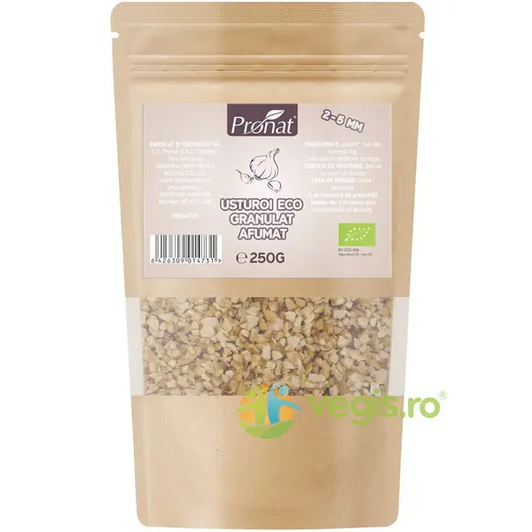 Usturoi Granulat Afumat Ecologic/Bio 250g