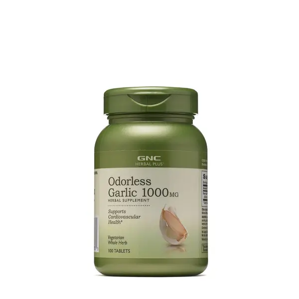 Usturoi Inodor 1000mg, 100 tablete, GNC